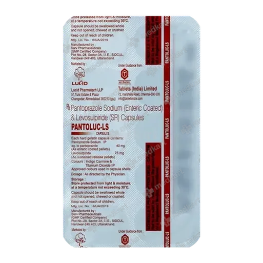 pantoluc ls capsule 10's